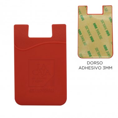 Bag Porta tarjeta de silicona para celular
