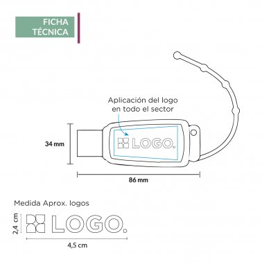 Alcohol en gel pocket