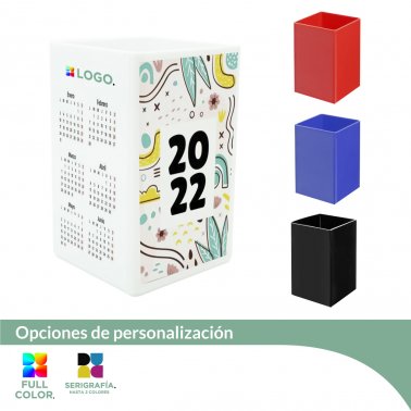 Portalapices cubo