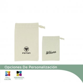 Bolsa canvas "Pocket" Con cordon