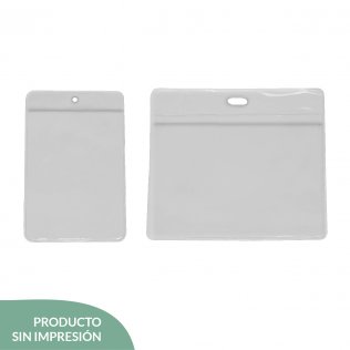 Gafete Pvc - Bolsillo portacredencial