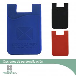 Bag Porta tarjeta de silicona para celular
