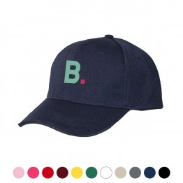 Gorra F1 Poliester 6 Gajos con broche metalico